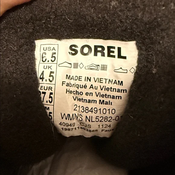 NWT SOREL Whitney Mid Waterproof Boots - Picture 10 of 10